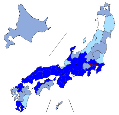 乃が美 拠点図