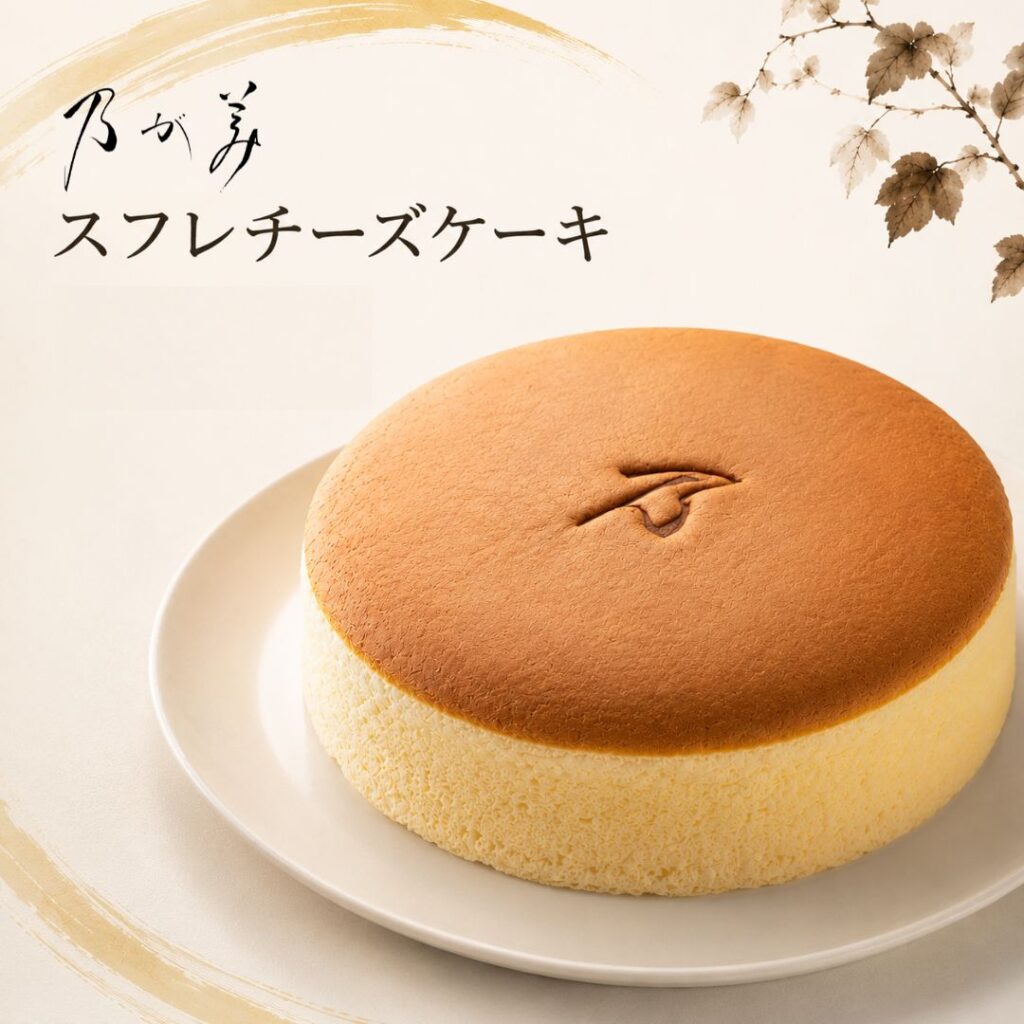 乃が美 スフレチーズケーキ